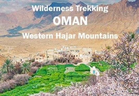 folded,Wilderness Trekking Oman - Map: Western Hajar Mountains