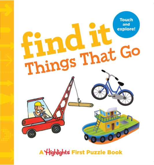 Find it Things that Go: Baby's First Puzzle Book