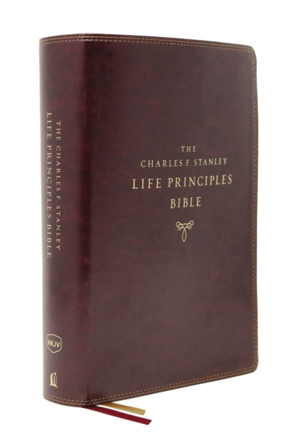NKJV, Charles F. Stanley Life Principles Bible, 2nd Edition, Leathersoft