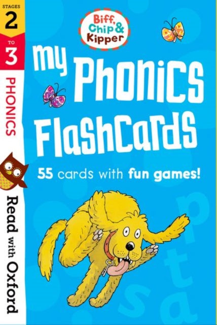 Read with Oxford: Stages 2-3: Biff, Chip and Kipper: My Phonics Flashcards