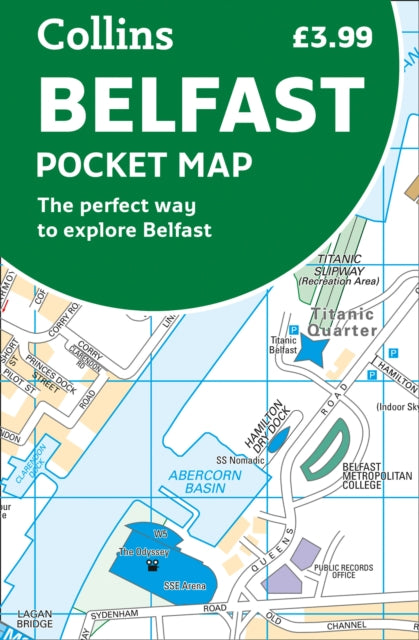 folded,Belfast Pocket Map: The Perfect Way to Explore Belfast