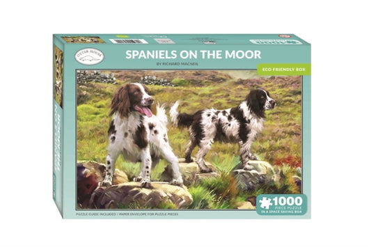 Spaniels on the Moor 1000 Piece Jigsaw