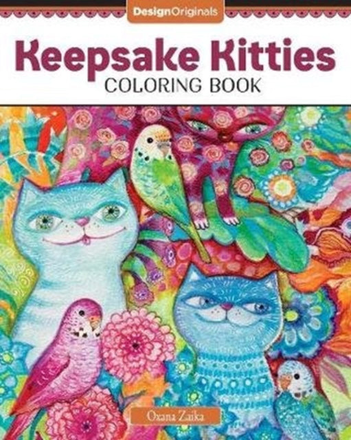 Keepsake Kitties Coloring Book