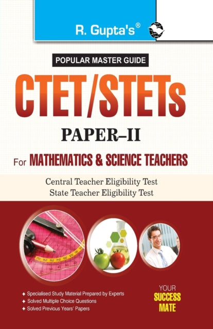 Ctet/Stets Central Teacher Eligibility Test/State Teacher Eligibility Tests: For Mathematics & Science Teachers (Paper - II)