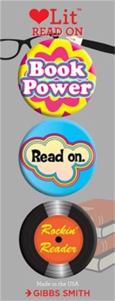 Read On 3 Badge Set