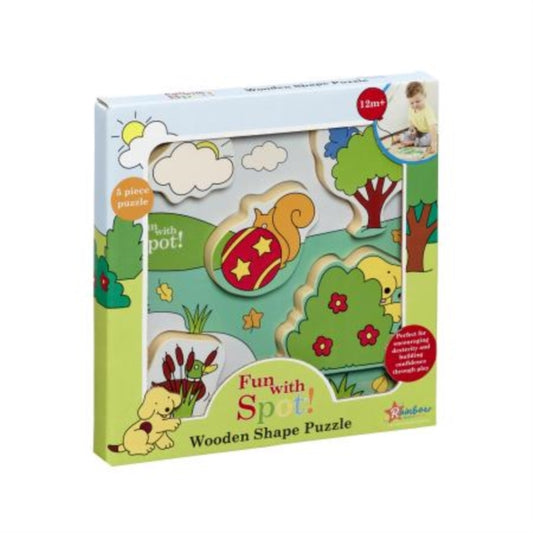 Spot Wooden Shape Puzzle