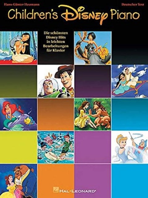 Children'S Disney Piano: German Edition