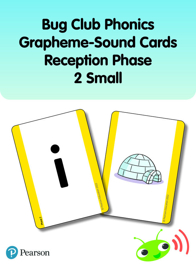 Bug Club Phonics Grapheme-Sound Cards Reception Phase 2 (Small)