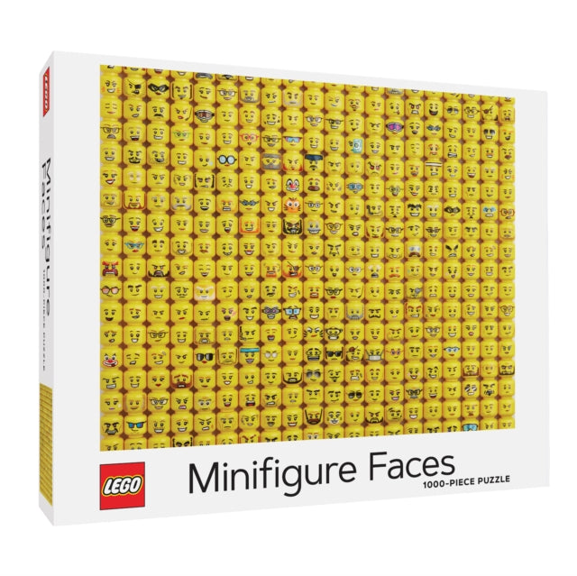 LEGO (R) Minifigure Faces 1000-Piece Puzzle