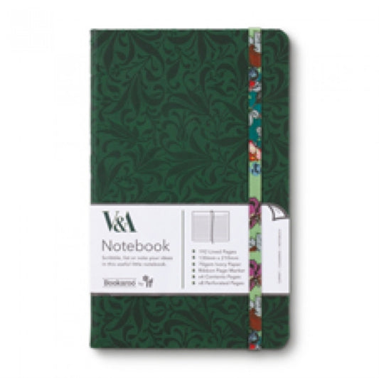 V & A Bookaroo A5 Journal Sundour Pheasant