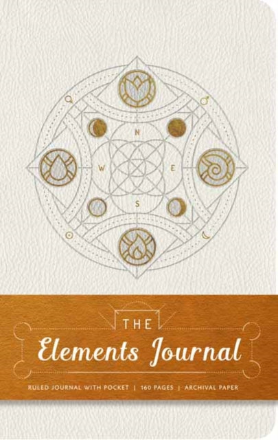 Four Elements Hardcover Ruled Journal