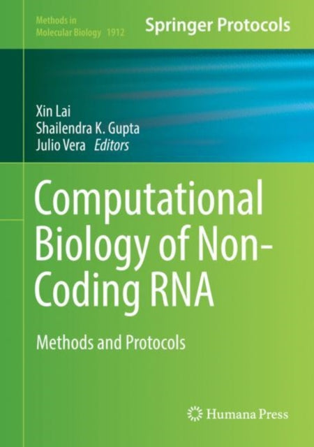 Computational Biology of Non-Coding RNA: Methods and Protocols