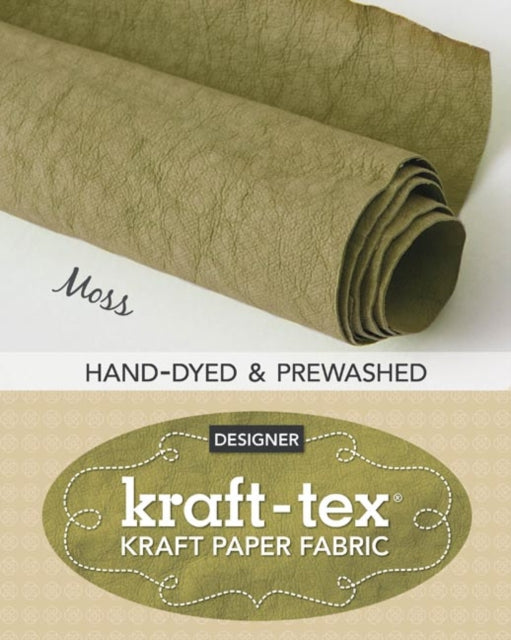 kraft-tex (R) Roll Moss Hand-Dyed & Prewashed: Kraft Paper Fabric