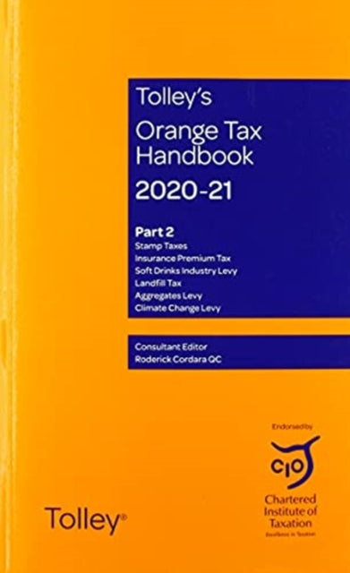 Tolley's Orange Tax Handbook 2020-21