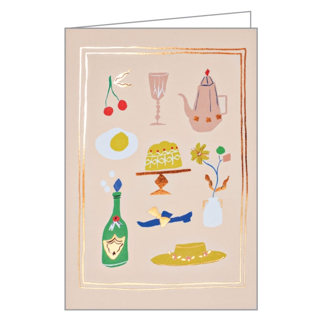 Sunday Brunch Luxe Foil Notecard Box