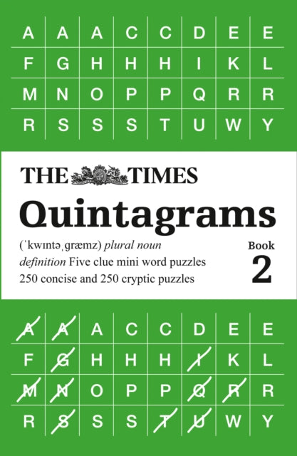 Times Quintagrams Book 2: 500 Mini Word Puzzles