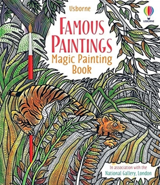 Famous Paintings Magic Painting Book