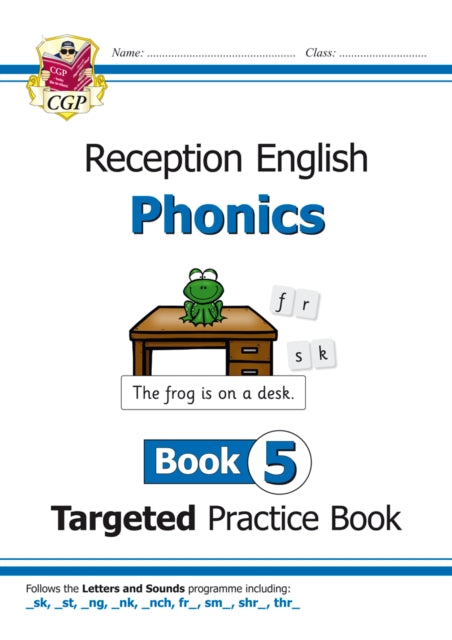 English Targeted Practice Book: Phonics - Reception Book 5