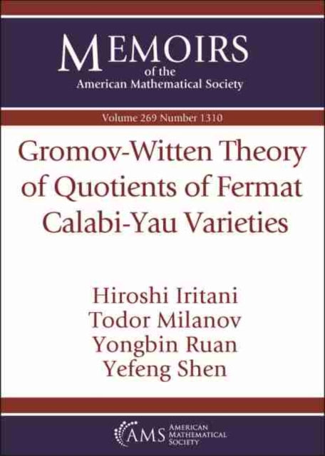 Gromov-Witten Theory of Quotients of Fermat Calabi-Yau Varieties