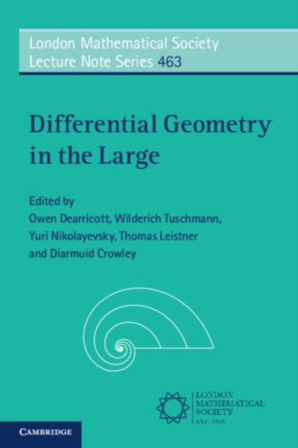 Differential Geometry in the Large