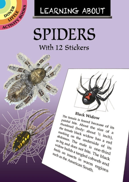Learning About Spiders: With 12 Stickers
