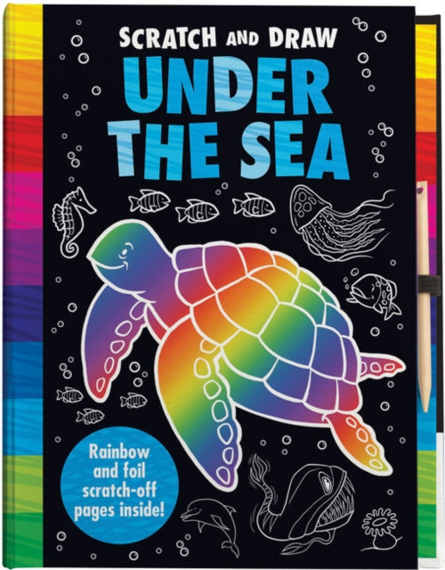 Scratch and Draw Ocean Animals