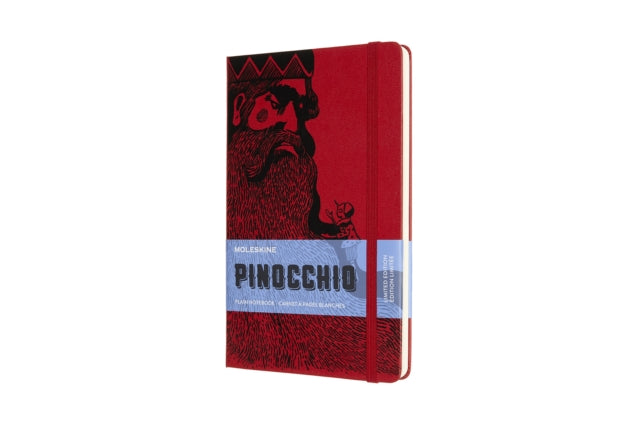 Moleskine Limited Edition Pinocchio Large Plain Notebook: Mangiafuoco