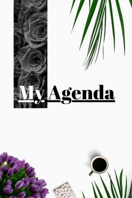 My Agenda: Beautiful Cover And Interior Diary For Adults, Interior With A Simple Design