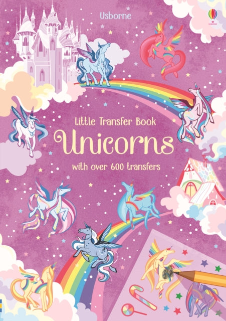 Transfer Activity Book Unicorns