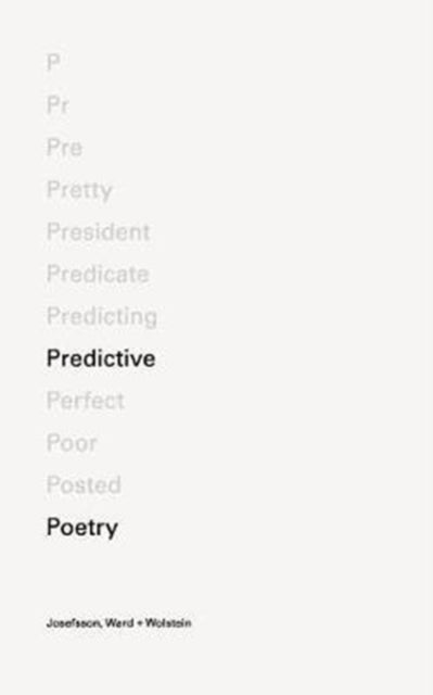 Predictive Poetry
