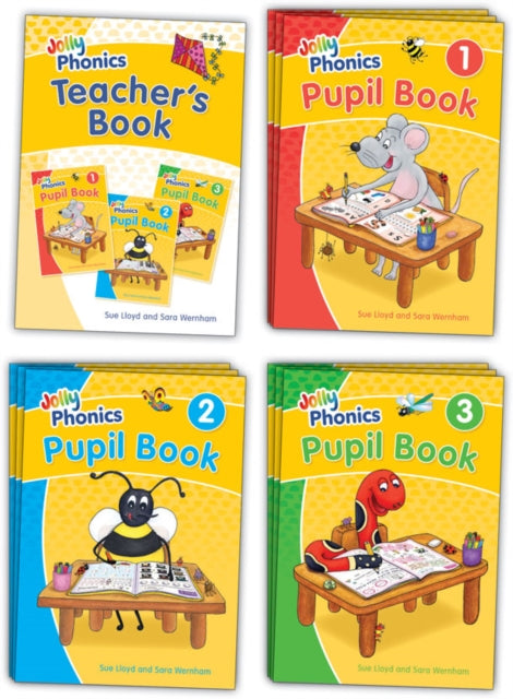 Jolly Phonics Class Set: in Precursive Letters (British English edition)