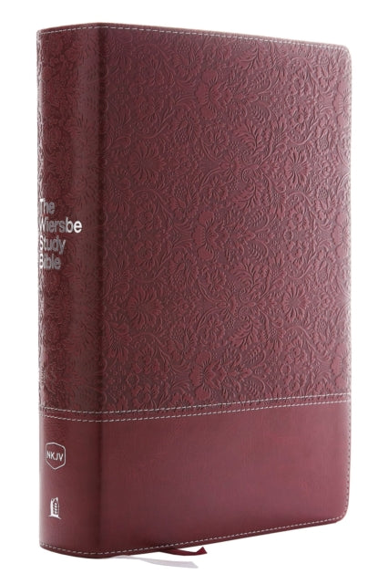 NKJV, Wiersbe Study Bible, Leathersoft, Burgundy