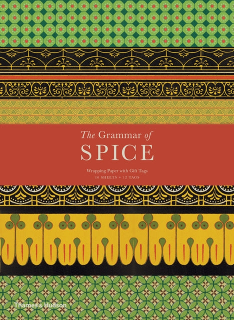 Grammar of Spice: Gift Wrapping Paper Book