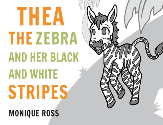 Thea the Zebra and her Black and White Stripes