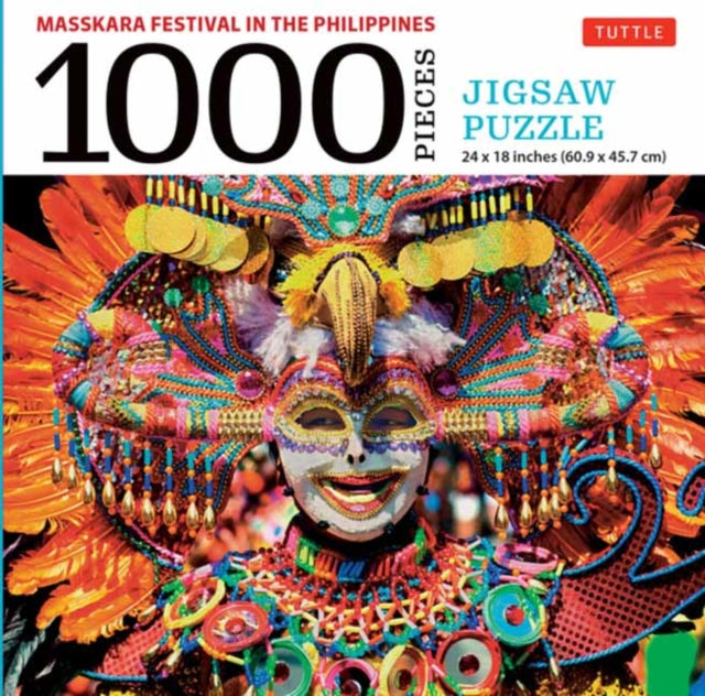 MassKara Festival, Philippines - 1000 Piece Jigsaw Puzzle: (Finished Size 24 in X 18 in)