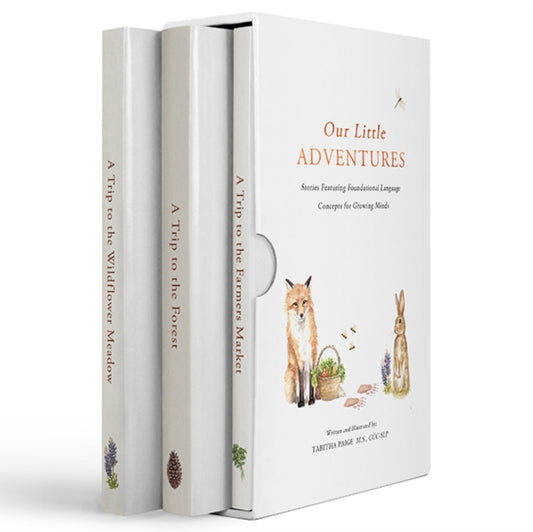 Our Little Adventure Series: A Modern Heirloom Books Set Featuring First Words and Language Development