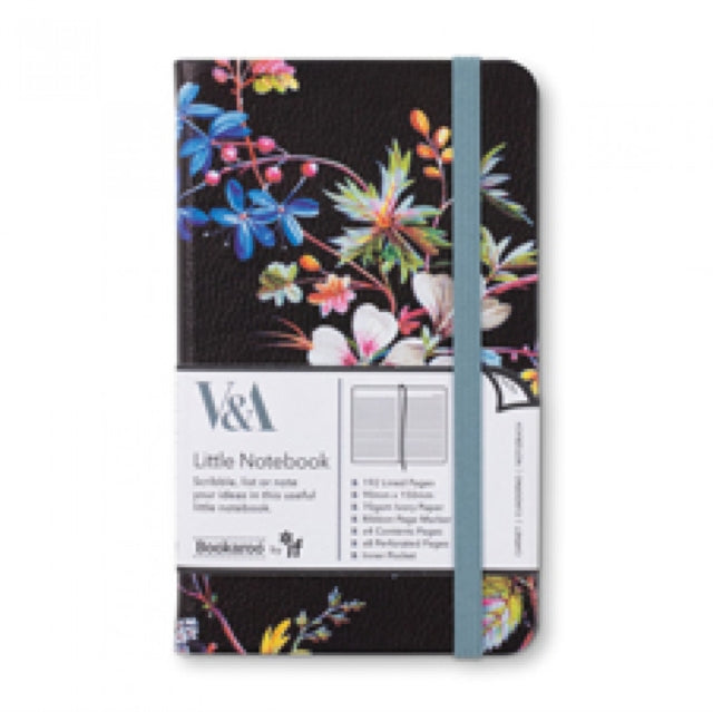 V & A Bookaroo Journal A6 Kilburn Black Floral