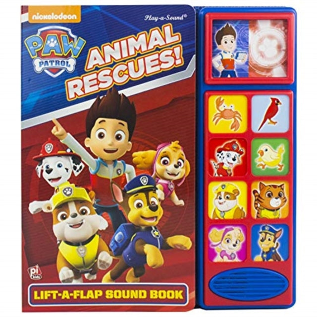 Paw Patrol Lift A Flap Sound Book