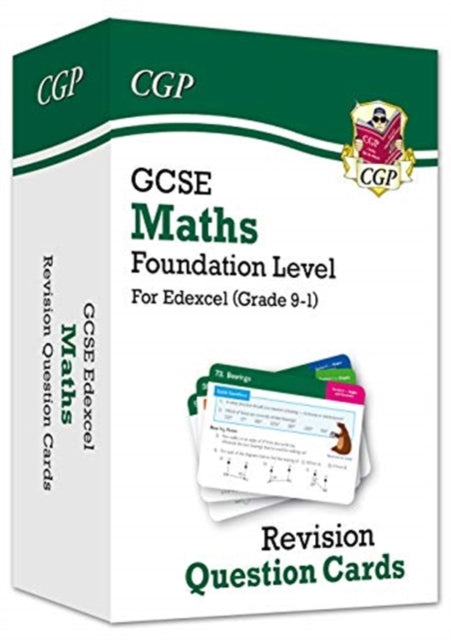 Grade 9-1 GCSE Maths Edexcel Revision Question Cards - Foundation