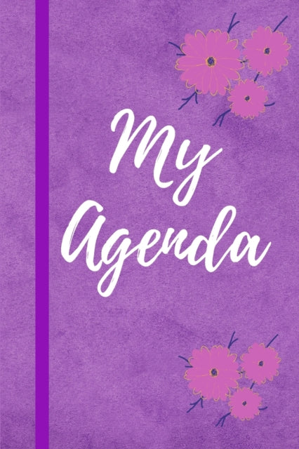 My Agenda: Modern Cover And Interior Diary For Kids And Adults, Interior With Lines, Modern Design