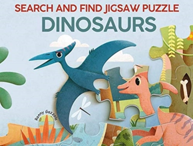 Dinosaurs: Search and Find Jigsaw Puzzle