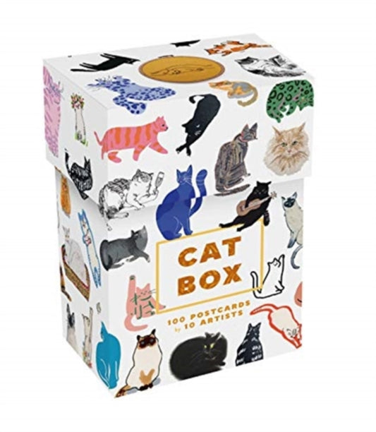 Cat Box: 100 Postcards by 10 Artists