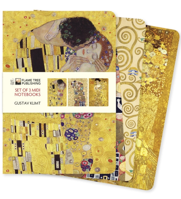 Gustav Klimt Midi Notebook Collection