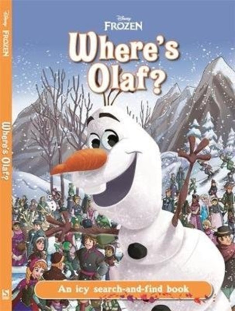 Where's Olaf?: A frosty search-and-find book