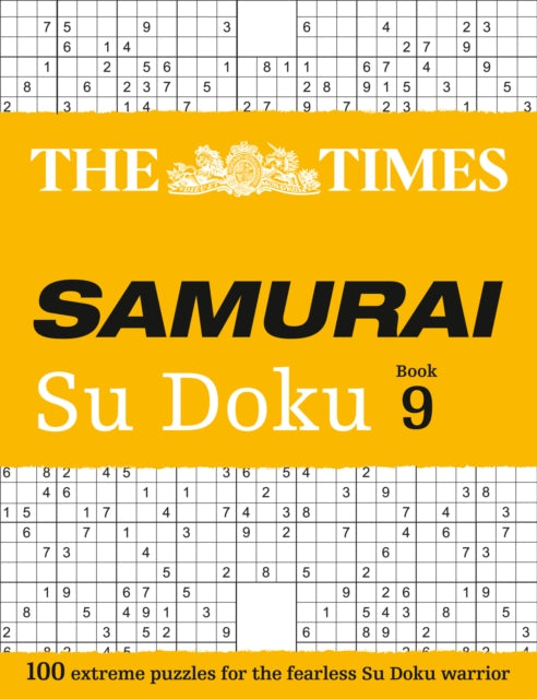 Times Samurai Su Doku 9: 100 Extreme Puzzles for the Fearless Su Doku Warrior