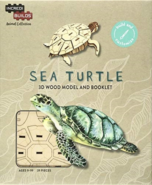 IncrediBuilds Animal Collection: Sea Turtle