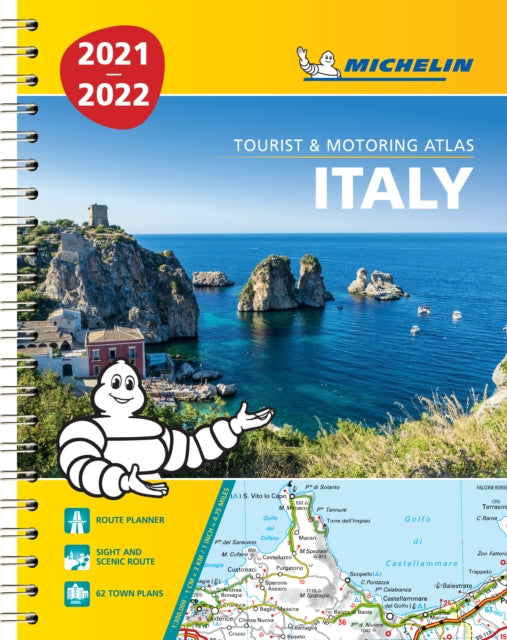 Italy 2021 / 2022 - Tourist and Motoring Atlas (A4-Spiral): Tourist & Motoring Atlas A4 spiral