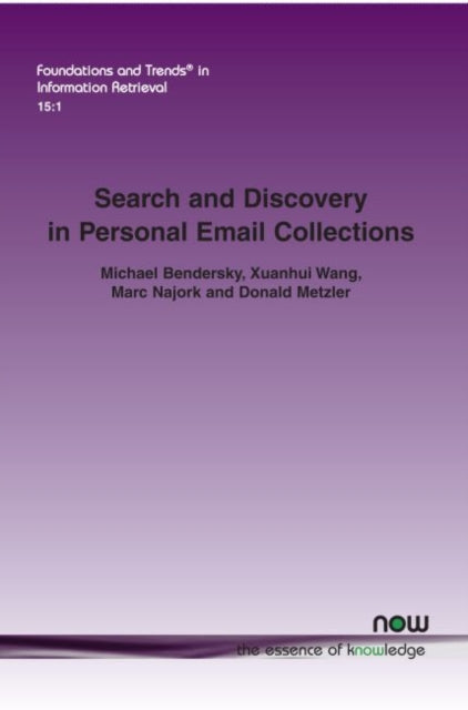 Search and Discovery in Personal Email Collections