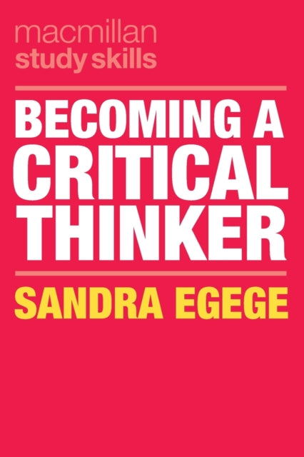 Becoming a Critical Thinker