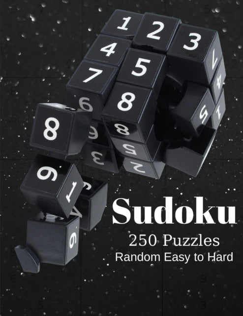 Sudoku 250 Puzzles Random Easy To Hard: Sudoku Puzzle Book For Adults And Kids With Solution, To Keep The Mind Trained